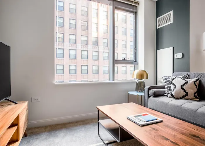 Апартаменты Loop W Pool Gym Nr Financial District Chi-267 *